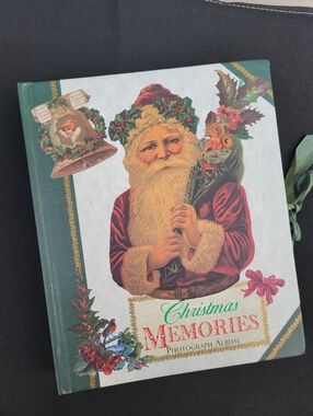 Christmas Memories Photograph Album ~ 1997 ~ GUC ~ Victorian Imagery ~ Santa